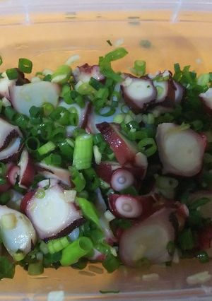 たこの薬味あえ-レシピのメイン写真