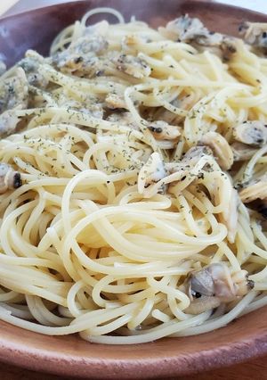 柚子胡椒スープボンゴレ-レシピのメイン写真