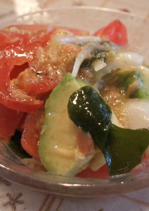 アボカドとトマトのツナドレッシング-レシピのメイン写真