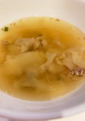 餃子で手抜き中華スープ-レシピのメイン写真