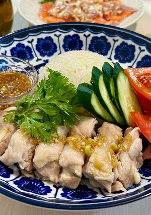 炊飯器で作るカオマンガイ-レシピのメイン写真