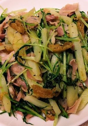 水菜とじゃがいもを使って-レシピのメイン写真