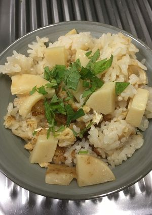 旬な時期だから！竹の子ご飯-レシピのメイン写真