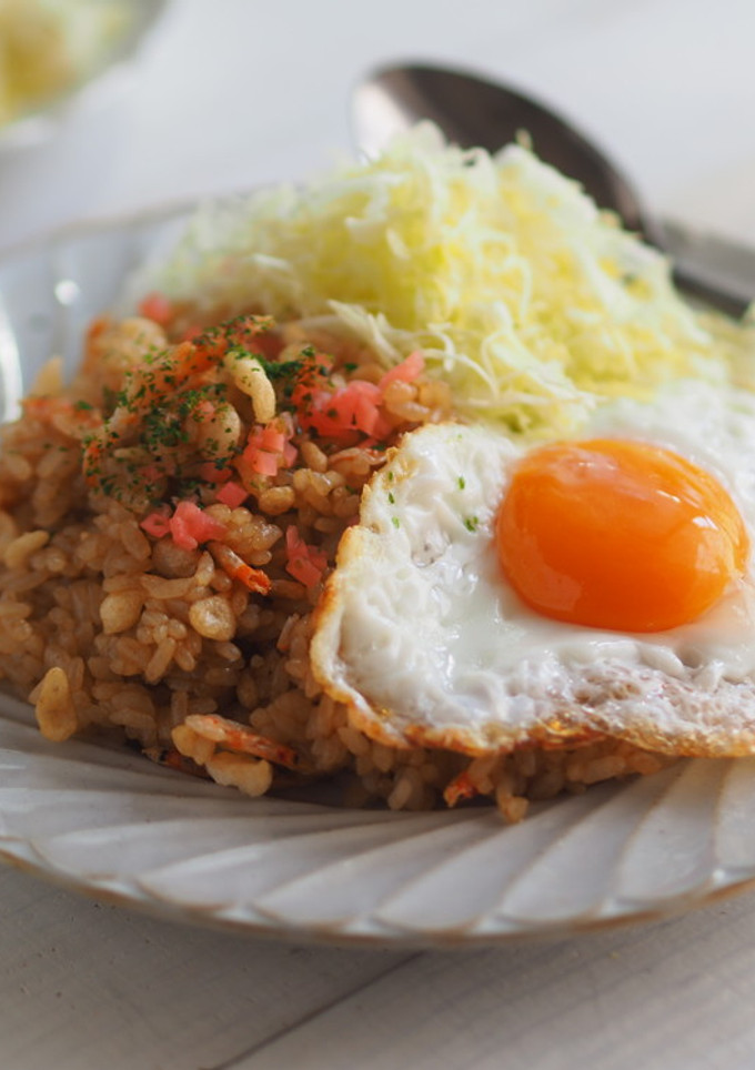 屋台風！簡単すぐウマッ！お好み焼きめし-レシピのメイン写真