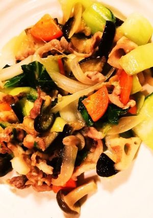 塩麹のみで味付けるヘルシーな野菜炒め-レシピのメイン写真