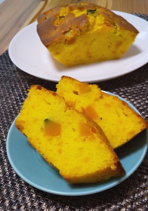 かぼちゃのチーズパウンドケーキ-レシピのメイン写真