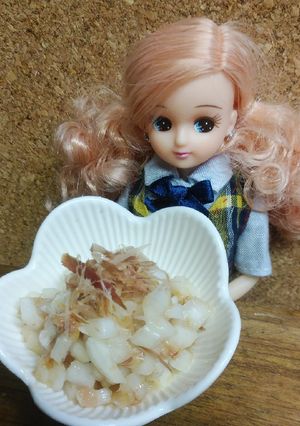 リカちゃん♡新たまで白みそ鰹節和え-レシピのメイン写真