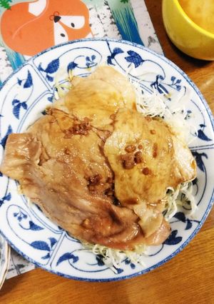 母から伝授！たっぷりキャベツの豚の生姜焼-レシピのメイン写真