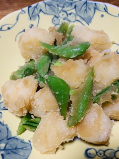 じゃがいもとスナップえんどうの甘煮-レシピのメイン写真