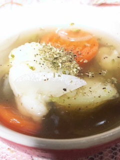 冷凍保存野菜の簡単スープ-レシピのメイン写真