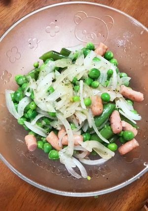 マメマメ☆ホットサラダ-レシピのメイン写真