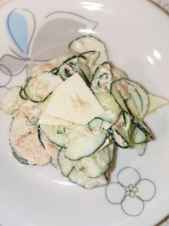 ツナときゅうりの簡単サラダ-レシピのメイン写真