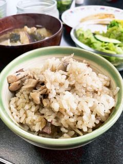 舞茸とイワシ缶の炊き込みご飯-レシピのメイン写真