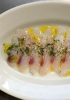 鯛のカルパッチョ-レシピのメイン写真