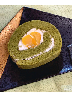 抹茶と栗のロールケーキ☆-レシピのメイン写真