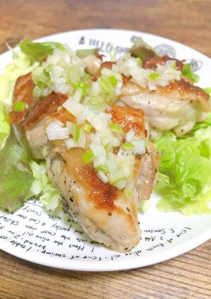鶏もも肉のネギ塩ダレ-レシピのメイン写真