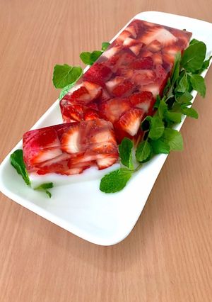 いちごミルクゼリー-レシピのメイン写真