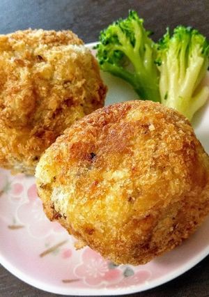 揚げずに簡単★焼きカレーコロッケ-レシピのメイン写真