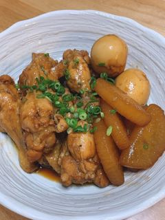 手羽元と大根と卵のさっぱり煮-レシピのメイン写真