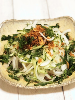 簡単絶品!新タマネギのお豆腐サラダ-レシピのメイン写真