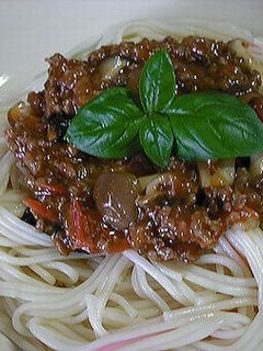 簡単マーボーそうめん♪お昼にサッパリ味!-レシピのメイン写真