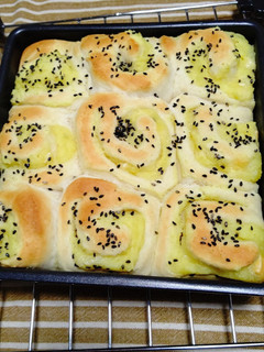 さつまいもとホワイトチョコのちぎりパン-レシピのメイン写真