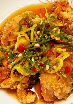 食欲増進☆酸味の効いたスタミナ唐揚げ-レシピのメイン写真