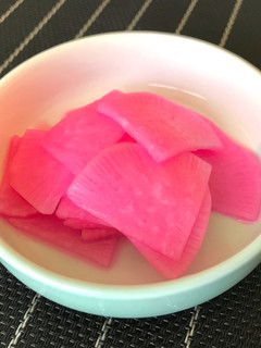 簡単・副菜に桜大根漬けの作り方-レシピのメイン写真