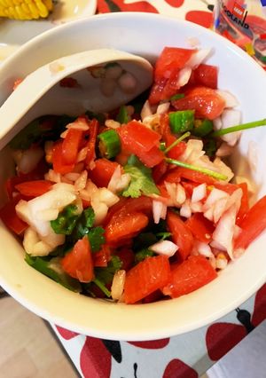 玉ねぎ大量消費！メキシコの絶品サルサ-レシピのメイン写真
