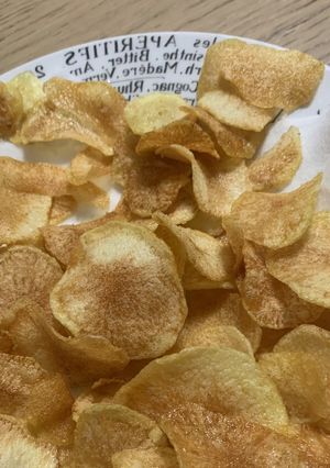 拭き取り無！ずぼら簡単ポテトチップス-レシピのメイン写真