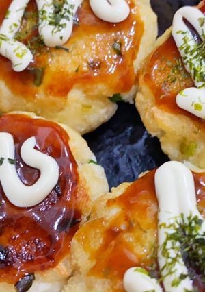 簡単!豆腐のフワトロ焼き〜お好み焼き風〜-レシピのメイン写真