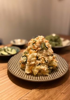やみつきポテトサラダ（ホタテが極上の味）-レシピのメイン写真