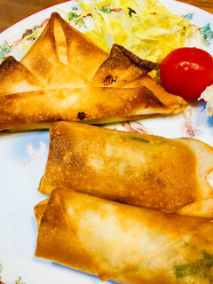 かぶとの春巻き*こどもの日-レシピのメイン写真