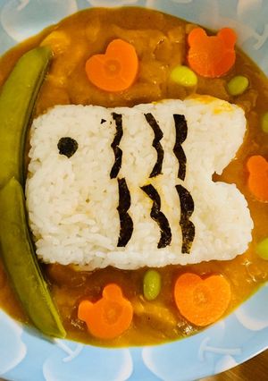鯉のぼり　カレー　こどもの日-レシピのメイン写真