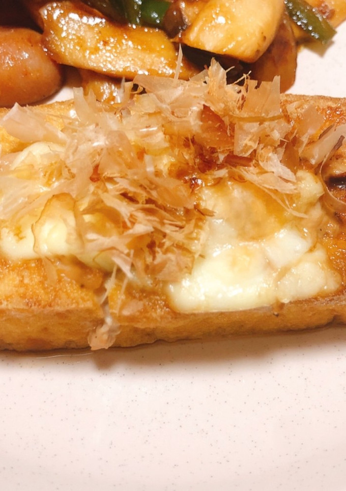 ツナのせ厚揚げ焼き-レシピのメイン写真
