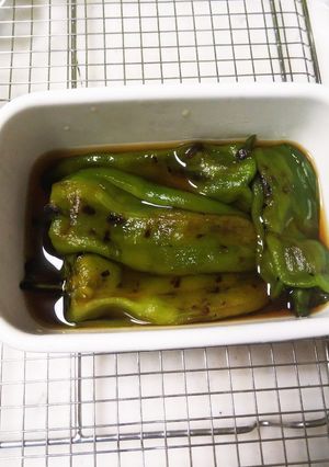 焼きピーマンの出汁びたし-レシピのメイン写真