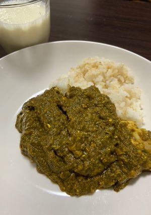 サグカレー-レシピのメイン写真