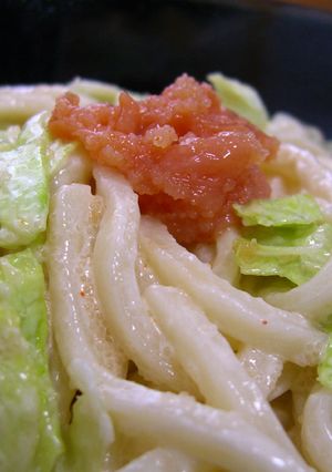 明太子サラダうどん-レシピのメイン写真