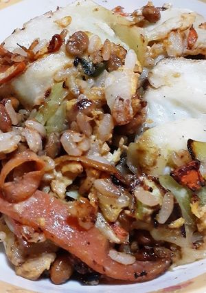 ご飯が超少ない時程ダイエットチャーハン。-レシピのメイン写真