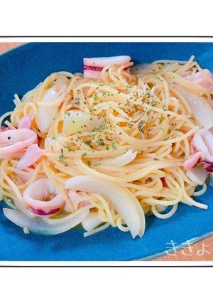アヒージョの残りde簡単ペペロンチーノ-レシピのメイン写真