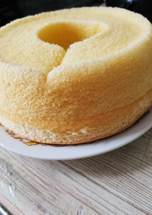 ふわふわシフォンケーキ-レシピのメイン写真