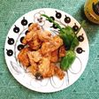 ビール漬け鶏の中華風唐揚げ