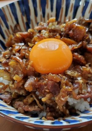 鶏のポン酢炒めどんぶり-レシピのメイン写真