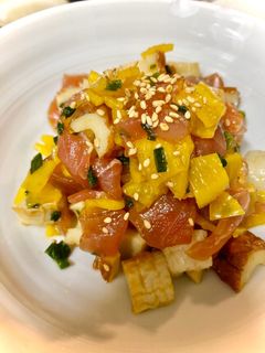マグロとちくわのとろたく風-レシピのメイン写真