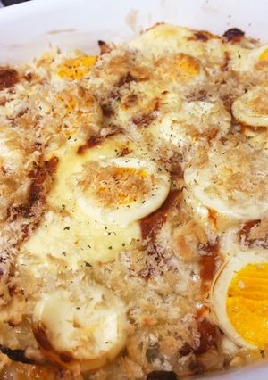 チキンとたまごのマカロニグラタン-レシピのメイン写真
