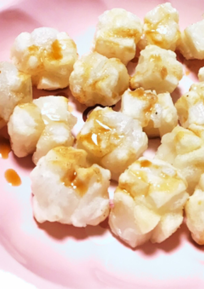 たこ焼き器　余ったお餅で簡単おかき-レシピのメイン写真