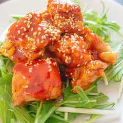 รูปของ 甘旨辛タレ♪ヤンニョムチキン