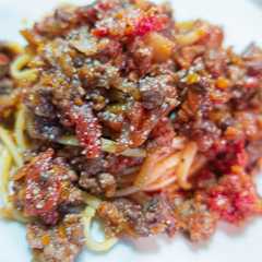 รูปของ 濃厚!ボロネーゼパスタ