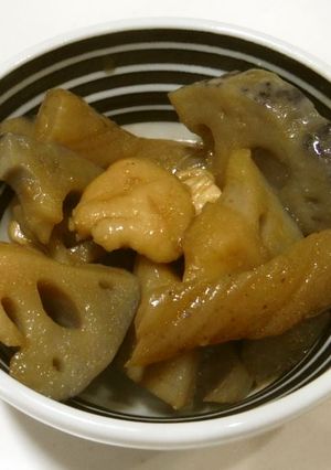 ホクホクれんこんと鶏もも肉のコクまろ炒め-レシピのメイン写真