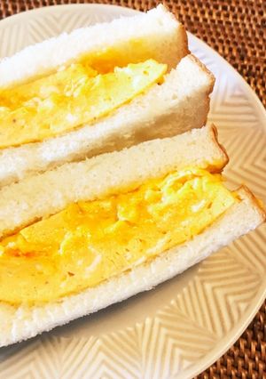 ふわふわたまごサンド-レシピのメイン写真